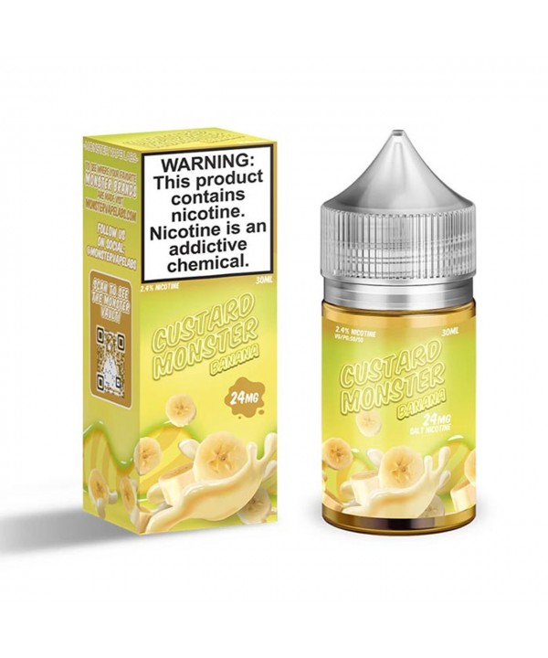 Custard Monster Salts - Banana