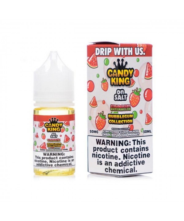 Candy King Bubblegum Salt - Strawberry Watermelon